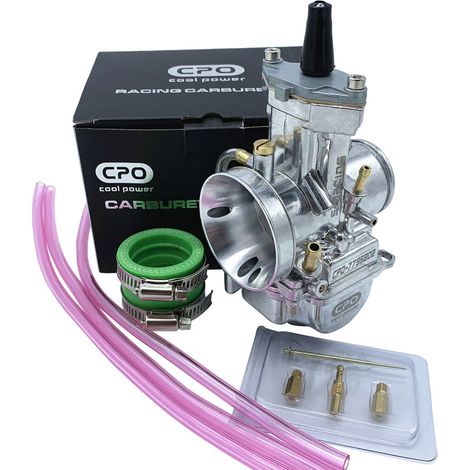 S-giant Carburateur pour moto - PWK - Carburateur PWK32 - Argent. (1/5)