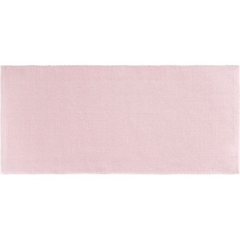 ESTERILLA YOGA ALGODÓN ORGÁNICO ROSA CLARO 80X200 CM