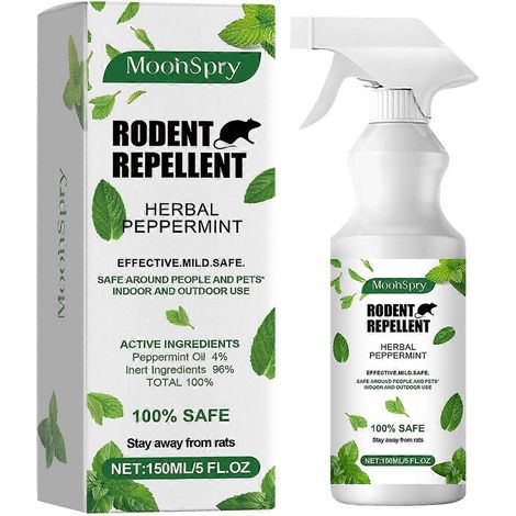 Spray répulsif contre les écureuils et les rongeurs, protection longue durée pour l'intérieur et l'extérieur des camions et voitures (1/5)