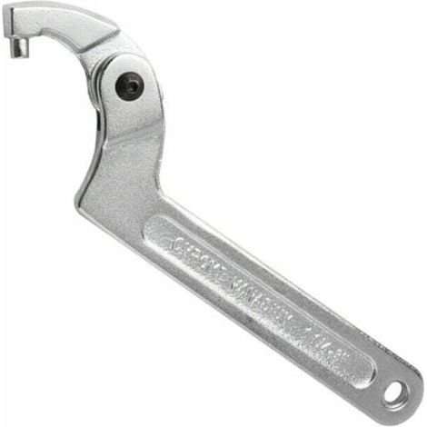 Clés à ergot articulées ajustable pour écrous à encoches 32-76mm，1 article (1/4)