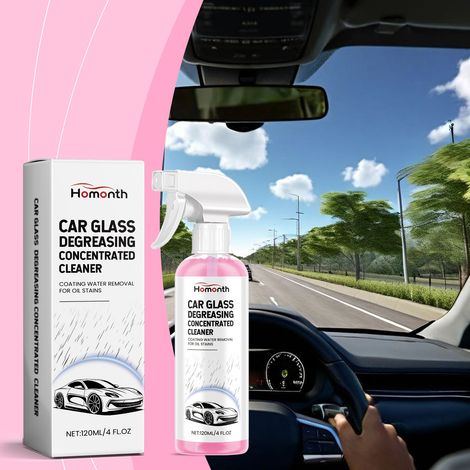 Leichter und schonender Autoglasreiniger für Windschutzscheiben, entfernt Flecken, schützt vor Regen und sorgt für klare Sicht – 120 ml -- DE (1/5)