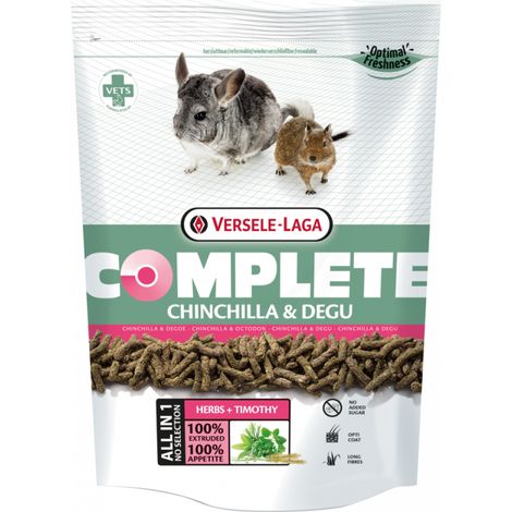Versele-Laga Chinchilla & Degu Aliment complet pour chinchillas et dégus 500g (1/2)