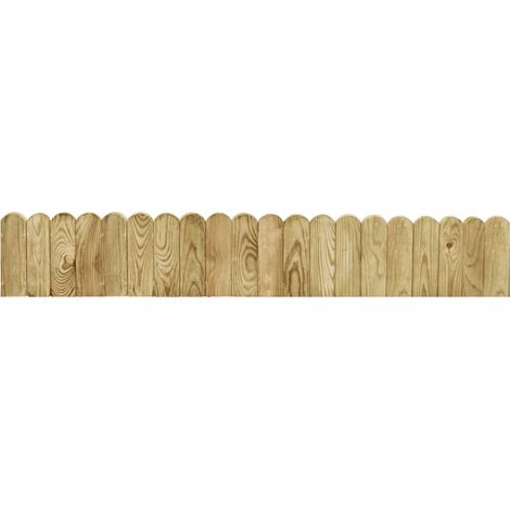 Beeteinfassung Grün 120 cm Imprägniertes Kiefernholz