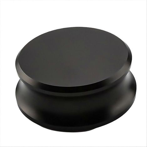 Aluminium Disque Vinyle Weight Stabilizer Disc Balanced Pince Noir (1/5)