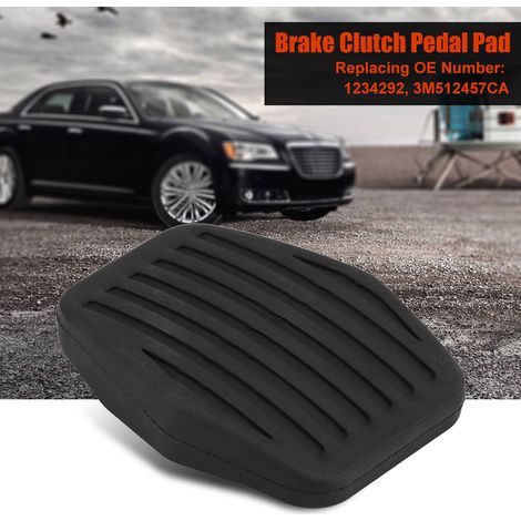 Patins de pédales de frein et d'embrayage automatiques en caoutchouc pour Ford Focus MK2, C-MAX et C-MAX Kuga 1234292 3M512457CA (1/5)