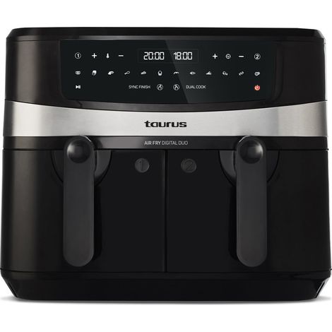Taurus Air Fry Digital Duo Friteuse Noire 4.5L (1/5)