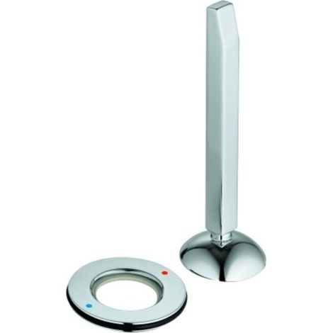 GROHE Hebel 46945, Metall, für Eurocube Joy Waschtisch- und Bidetarmaturen mit Einlochmontage, chrom (1/3)