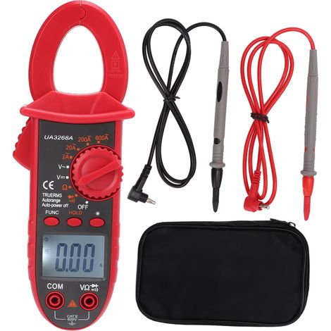 Pince multimètre numérique UA3268A 600V portable testeur résistance tension courant pour électricien diagnostic électrique (1/5)