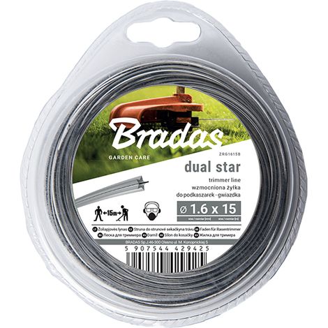 Bradas ZRG2415B plastifizierte Draht- und Pflanzenklammer
