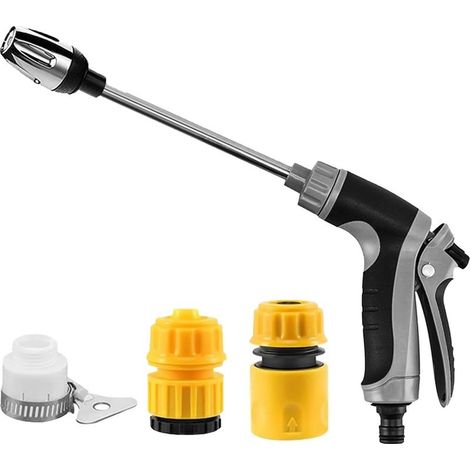 Aquoxis Nettoyeur Haute Pression, Pressure Washer Rotatif à 360°, Buse Rotative À 3 Modes De Pulvérisation Hautes Pression pour Allées, Revêtements De Sol, Garages Et Clôtures (1/5)