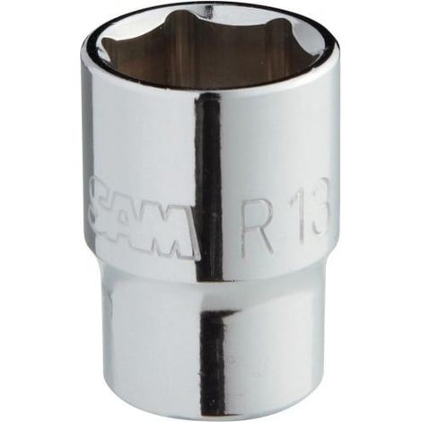 Douille 1/4'' courte 6 pans 14mm - SAM OUTILLAGE - R-14 (1/2)