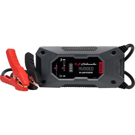 Booster, demarreur batterie lithium 1500a 12v (7l essence/5l diesel)