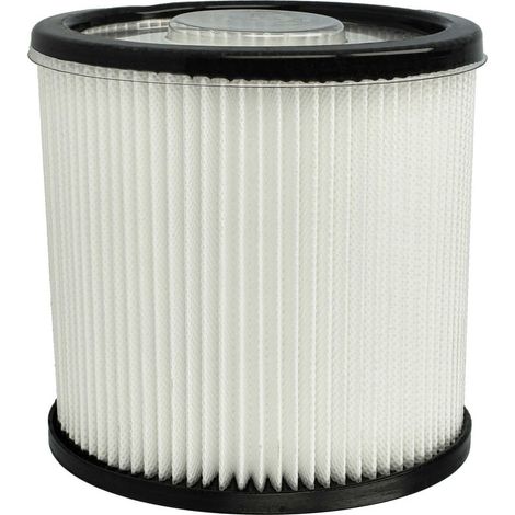 filtre compatible avec 20L, NTS20, 16L, NTS16 aspirateur - filtre HEPA noir / blanc (1/4)
