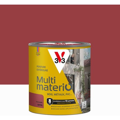 Pintura exterior para madera, hierro y plástico V33 Ladybug, acabado satinado, 0,5 L V33 (1/5)