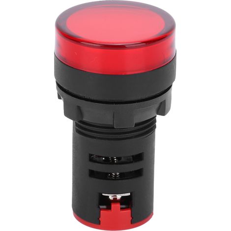 Voyant Led Signal Rouge Dc24V 22MM Montage Panneau Indicateur Lumineux Pour Machinery - 1 Pièce (1/5)