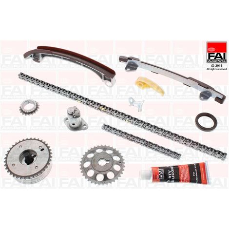 Kit de distribution par chaîne FAI AutoParts TCK83VVT TOYOTA 13050-28020