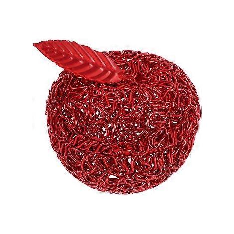 Boîte à bonbons en forme de pomme, contenant à remplir, pour Noël