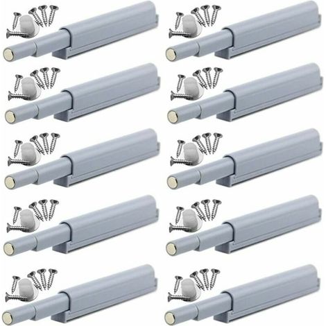 Appuyez pour ouvrir magnétique loquets Fermetures magnétiques push-open ouvre et ferme la porte avec une simple pression (10 pièces) (1/5)