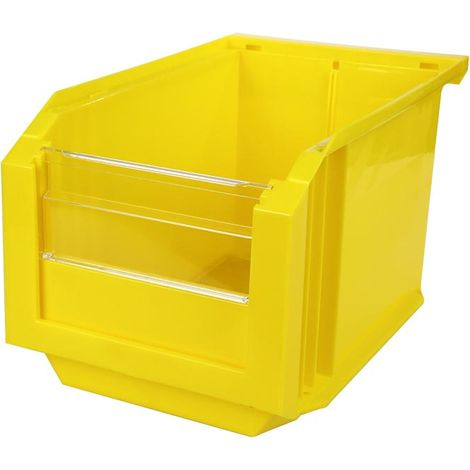 Bac Européan 11L Jaune avec Volet Abattant - 5046036
