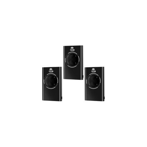 3-teilige 868-MHz-Garagentor-Fernbedienung, 4-Kanal-Torfernbedienung kompatibel mit XT4 868 SLH LR, XT4 868 SLH, XT2 868 SLH LR, XT2 868 SLH (Schwarz) (1/5)