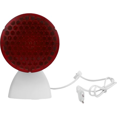 Lampe infrarouge portable sur pied réglable avec minuterie, ampoule PAR38 E27 220V, protection anti-brûlure, usage domestique (1/5)