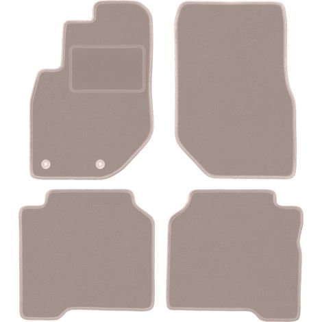 Tappetini auto in velluto per: Hyundai Terracan SUV (2001-2006) beige (1/5)