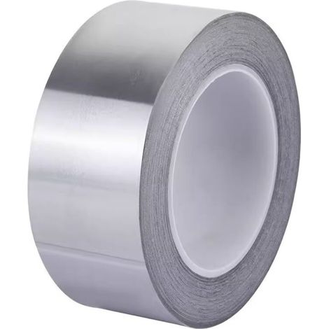 1 ruban adhésif en aluminium résistant aux hautes températures (5 m, 0,06 mm x 3 cm) (1/5)