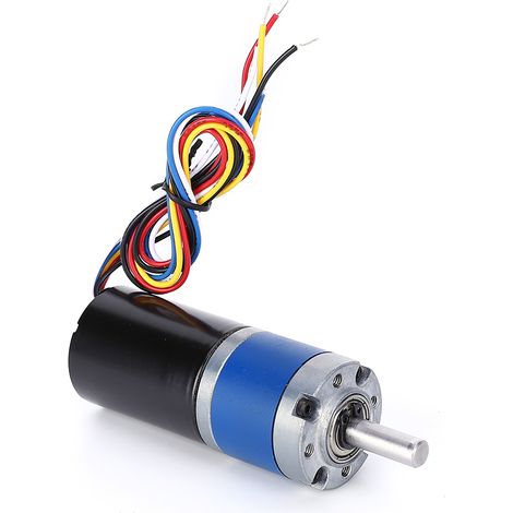 Pièces mécaniques pour moteur CC sans balais, engrenage métallique 36 mm, torsion élevée, faible bruit, résistant à l'usure, 12 V (23 tr/min) (1/5)