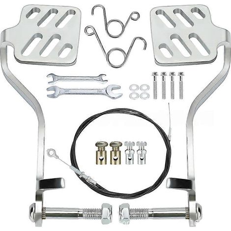Go-Kart-Pedalset mit Brems- und Gaspedal für Predator 212 196cc 6,5 PS Yerf Dog Manco Kandi Carter Azusa 71" Kabel (1/5)