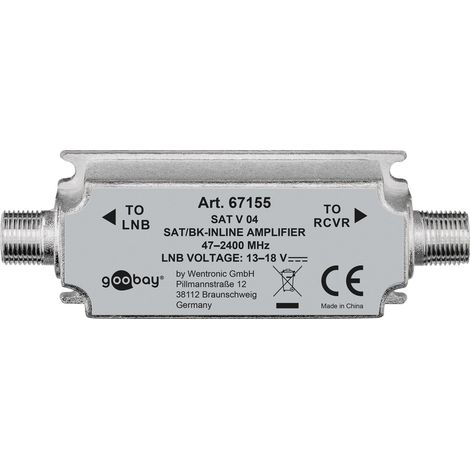 Satellit &amp MATV 20dB ZF-Leitungsverstärker (1/3)