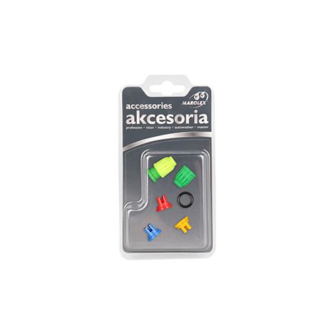 Juego de 5 autobuses y 1 junta tórica para lanzas de pulverización Marolex y la mayoría de las otras marcas. Compatible con modelos