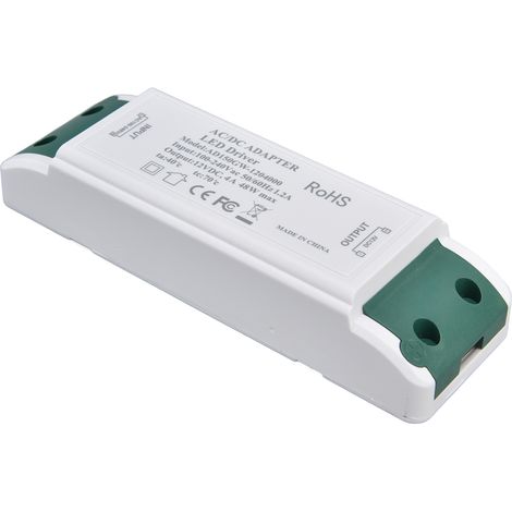 Alimentation LED 12V DC 48W 4A Adaptateur Courant Constant Tension Transformateur pour Ruban LED 100-240V AC (1/5)
