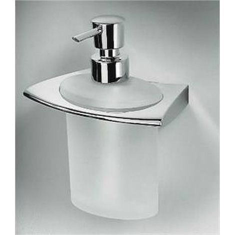 COLOMBO DESIGN Land spandisapone a muro vetro satinato cromato codice prod: B93180CR-VAN
