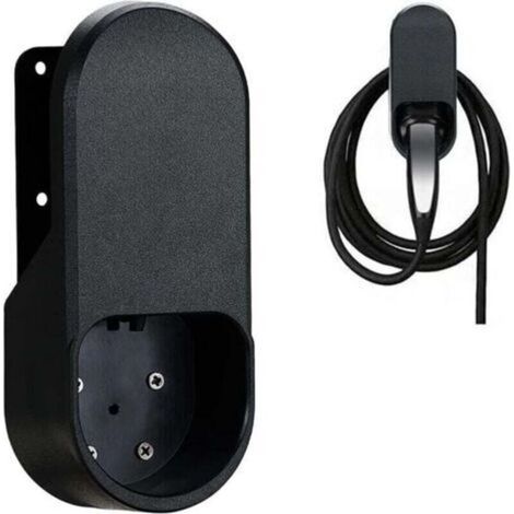 KZQ EV charger cable wall connector, EV cable organizer, wall charger wall holder, compatible with most European standard electric vehicles. (1/4)