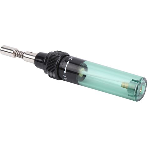 Stylo fer à souder à gaz portable 8 ml MT-100 rechargeable grande capacité pistolet de soudage outil de réparation vert transparent (1/5)