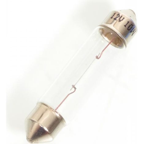 Ampoule Flosser pour auto moto scooter 12V 10W SV8,5 / 4231 Neuf