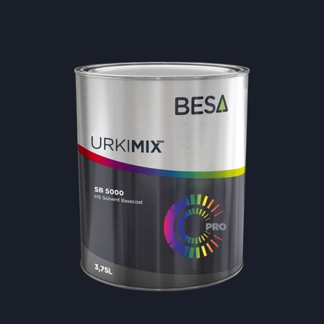 Pot de peinture Polyuréthane / bi composant Bleu Noir RAL 5004  Mat - 250 gr