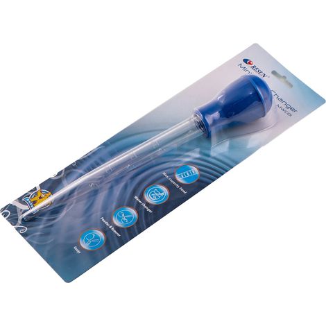 Pipeta de acuario de 30 ml para cambios de agua, eliminación de algas y medición. (1/5)
