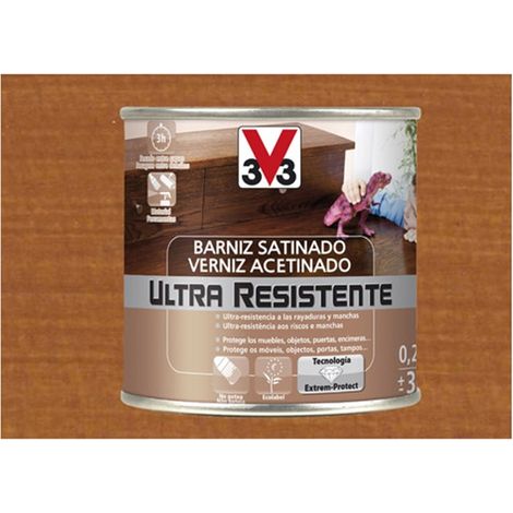 Barniz interior al agua ultra resistente satinado 250 ml cer