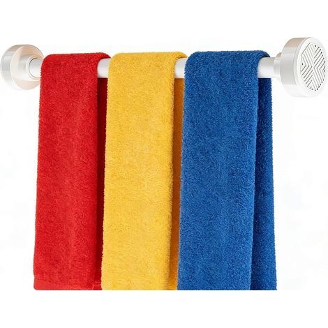 curtain rod adjustable tension rod no drill shower rod heavy (1/5)