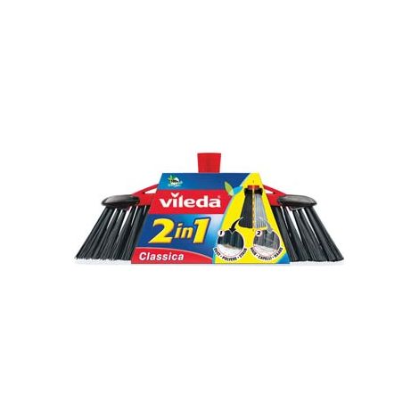 SCOPA DOMESTICA DOPPIO ANGOLO 2 IN 1 - 6 pezzi VILEDA