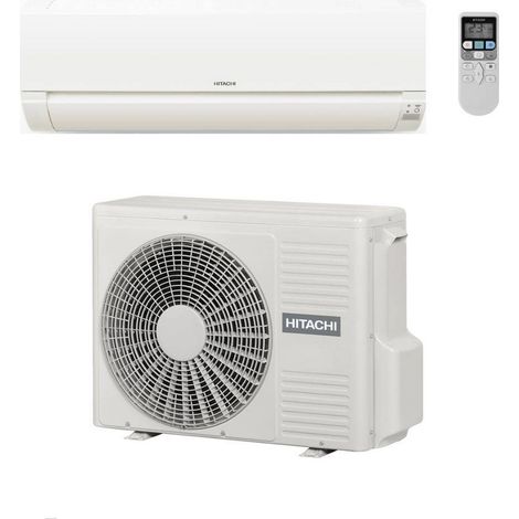 Hitachi Climatizzatore Monosplit Dodai Frost Wash 12000 btu RAK-35REF Inverter Wi-Fi Optional Classe A++