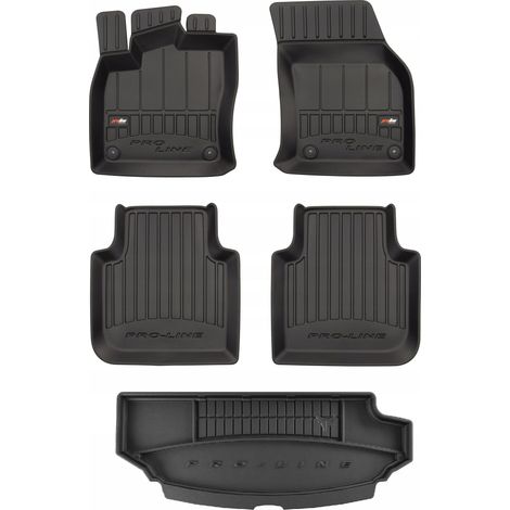 SET alfombrillas goma 3D Skoda Kodiaq de 2016- (1/5)