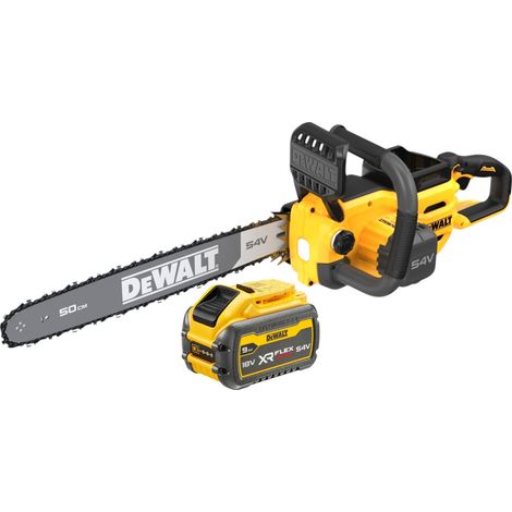 DeWalt DCMCS 575 N Akku Kettensäge 54 V FlexVolt 50 cm Brushless + 1x Akku 9,0 Ah - ohne Ladegerät