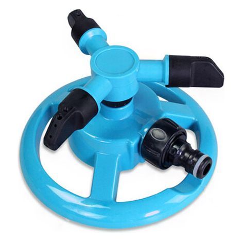 Arroseur Sprinkleurs de jardin Automatiques à 360 degrés arrosoirs à gazon rotatif Buse rotative eau Système de gicndler système de jardin Facile à installer et durable ( Color :(blau) ) (1/4)