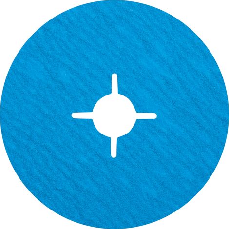 PFERD TOOLS Zirkon Fiberscheibe Ø 125 mm Z-COOL80 für kühlen Schliff auf Edelstahl 25 Stk (1/4)