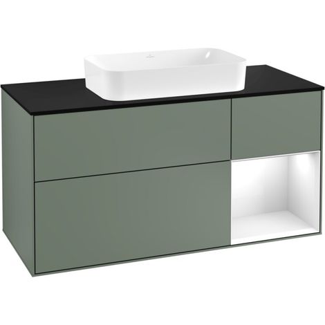 Villeroy & Boch F302GFGM Meuble sous-lavabo Finion F30