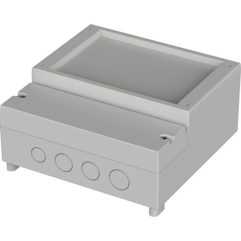Bopla REGLOCARD RCP 160 F Contenitore da parete 166 x 161 x 72.5 ABS Grigio chiaro 1 pz. (1/4)