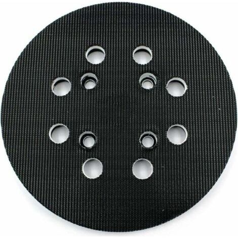 Plateau de ponçage pour Bosch (Ø 125 mm, dureté moyenne avec système accessoires pour ponceuse excentrique PEX 300/400 AE / 4000 AE / Advanced Orbit 18