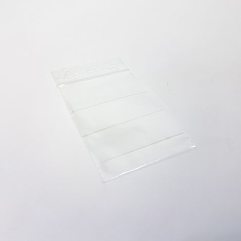 Sachet à sceller sous pression, cartouche blanche